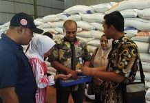 Cek Ketersediaan Beras, Polres Bojonegoro Bersama Tim TPID Sidak Gudang Bulog dan Penggilingan Padi