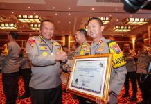 Polres Bojonegoro Raih Penghargaan Penganugerahan Predikat Penilaian Kepatuhan dari Ombudsman RI