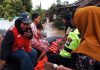 Gerak Cepat, Polisi bersama TNI dan BPBD Evakuasi Ribuan Warga Terdampak Banjir di Bangkalan