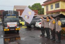 Peduli Korban Banjir Demak Jateng, Kapolres Pasuruan Salurkan Paket Bantuan Sembako
