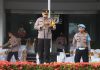 Kapolres Pasuruan Pimpin Apel Kesiapan Pengamanan Malam Takbir Idul Fitri 1445 H /2024 M