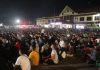 Ratusan Supporter Garuda Padati Mapolres Pasuruan, Nobar semifinal Timnas Indonesia U-23