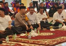 Kapolres Pasuruan Dampingi Kegiatan Sholawatan Dan Do’a Bersama Dalam Rangka Hari Buruh