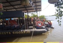 Satuan Brimob Polda Jatim Gelar Lantihan SAR Perkuat Kemampuan Pertolongan di Perairan