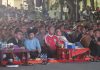 Kapolres Pasuruan Kota Titip Pesan Pilkada Damai Saat Nobar Indonesia Vs Filipina