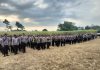 Siap Mengamankan Pengesahan Warga PSHT, Polres Pasuruan Gelar Apel Gabungan