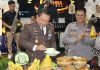 Soliditas Penegak Hukum Polres Pasuruan Kirim Tumpeng ke Kejari di Hari Bhakti Adhyaksa ke-64