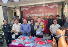 Polres Pasuruan Kota Berhasil Tangkap Komplotan Curanmor Spesialis Pickup di 7 TKP