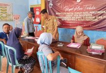 Tingginya Antusias Warga Desa Mojoparon Rembang Di Program PTSL Tahun 2024, BPN Menambahkan Kuota