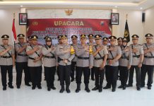 Kapolres Pasuruan Pimpin Sertijab Pejabat Utama Polres Pasuruan Dan Kapolsek Jajaran