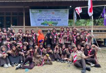 Kegiatan Kemah UKHWAH SMPIT Al-Izzah Sorong Berjalan Sukses