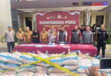 Penyalahgunaan Pupuk Bersubsidi 2,8 Ton Berhasil di Ungkap Polresta Pasuruan