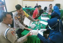 Personel Polres Pasuruan Gelar Rikkes Siapkan Personel Pengamanan TPS Pilkada 2024