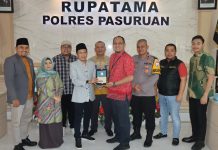 Bahas Persiapan Pilkada, DPRD Jawa Timur Kunjungi Polres Pasuruan