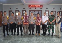 Kapolres Pasuruan Pantau Gudang Logistik PPS di Dua Desa