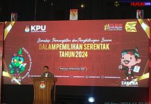 KPU kabupaten Pasuruan Gelar Simulasi Pemungutan dan Penghitungan Suara Jelang Pilkada tahun 2024