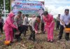 Dukung Program Ketahanan pangan, Kapolres Pasuruan Pimpin Pemberian Pupuk di Desa Sentul Purwodadi