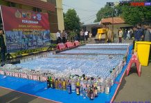 Di Akhir Tahun 2024, Polres Pasuruan Musnahkan Barang Bukti Narkotika, Miras, dan Knalpot Brong