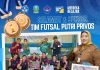 Tim Futsal Putri Privos SMKN 1 Prigen Raih Juara 1 Sekaligus Best Player Kejuaraan Berlyan Futsal Season IV