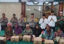 Kapolres Pasuruan Gelar Curhat Kamtibmas dan Safari Ramadhan di Masjid Al-Mustakim Raci
