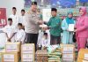 Kapolres Pasuruan Berikan Bantuan kepada Anak Yatim di Yayasan Al-Muttaqin