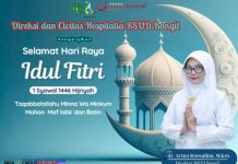 Direksi dan Civitas Hospitalia RSUD Bangil Mengucapkan Selamat Hari Raya Idul Fitri 1446 H/2025 M