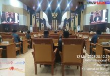 DPRD Kabupaten Pasuruan Gelar Paripurna III Dalam Rangka Jawaban Bupati Atas Pemandangan Umum Fraksi-fraksi