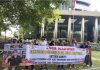 Aroma Busuk Pelemahan Jampidsus Tercium, Aktivis Sumut Murka Didepan Gedung Merah Putih