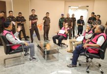Tim Penyidik Gelar Rekonstruksi dalam Penyidikan Tindak Pidana Suap/Gratikasi PN Jakarta Pusat dan Perintangan Penanganan Perkara