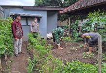 Kapolres Pasuruan Himbau Bhabinkamtibmas Terus Aktifkan Program Ketahanan Pangan