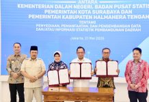 Dukung Pemanfaatan Data Tunggal, Mendagri Tekan Kerja Sama dengan BPS dan Pemda