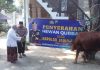 Kapolres Pasuruan Silaturahmi dan Distribusikan Hewan Qurban ke Ponpes dan Tokoh Agama