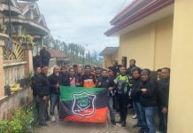 Sat Intelkam Polres Pasuruan Gelar Bakti Sosial Bareng Suporter Sakera Mania di Tosari