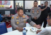 Donor Darah Sambut Hari Bhayangkara ke-79, Polres Pasuruan Libatkan 100 Peserta