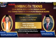Ketua Kamar Pengawasan MA Sampaikan Lima Hal Penting Pemberian Layanan Bagi Kaum Rentan Berhadapan dengan Hukum