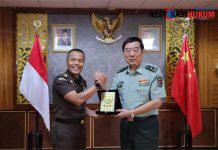 Kunjungan Delegasi Chinese PLA’s Military Procuratorate, Perkuat Sinergi Penegakan Hukum Melalui JAM PIDMIL