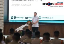 Sekjen Kemendagri Minta Praja IPDN Angkatan XXXII Setelah Lulus Bisa Dukung Program Prioritas Pemerintah