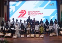 Polres Pasuruan Pilih Tasyakuran dan Santunan Anak Yatim Untuk Rangkaian Hari Bhayangkara Ke-79
