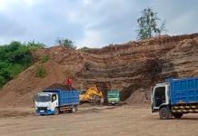 Dilaporkan Ke Polda Jatim Tambang Liar Cengkrong Tetap Operasi