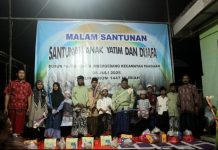 Peringati 10 Muharam, Warga Dusun Rajeg Adakan Malam Santunan Anak Yatim dan Dhuafa