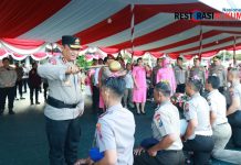 Sebanyak 2.967 Personel Polda Jatim Naik Pangkat di Hari Bhayangkara ke -79