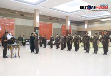 Kepala Kejaksaan Tinggi Riau Lantik Pejabat Eselon III di Kejaksaan Tinggi Riau