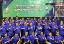 Jaksa Agung Muda Pengawasan Ketua Adhyaksa Tennis Club Periode Tahun 2025-2028