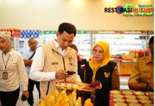 Polres Kediri Kota Bersama TPID Sidak Beras Premium di Sejumlah Pasar Modern