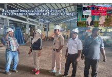 PT. Pertamina Marine Engineer Dockyard di Dokarim Terancam Tutup, Karyawan Resah