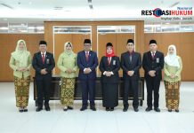 Sekretaris Mahkamah Agung Lantik Tiga Pejabat Tinggi Pratama