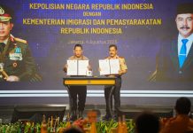 Teken Nota Kesepahaman dengan Kementerian Imipas, Kapolri Harap Sinergisitas Makin Optimal