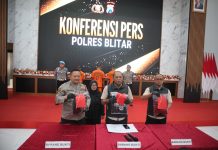 Gerak Cepat Polres Blitar Berhasil Amankan 9 Tersangka Kasus Pengeroyokan