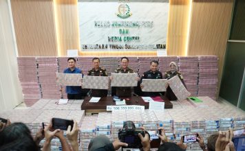 Penyitaan Terhadap BB Berupa Uang Senilai Rp 506 Milyar Perkara Dugaan Tipikor Fasilitas Pinjaman/Kredit Bank Plat Merah Kepada PT BSS Dan PT SAL
