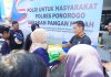 Polres Ponorogo Gelar Pasar Murah, Sediakan 47 ton Beras Warga Sambut Antusias